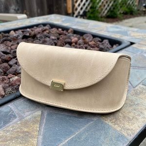 Chloé Suede Leather - sunglass case
